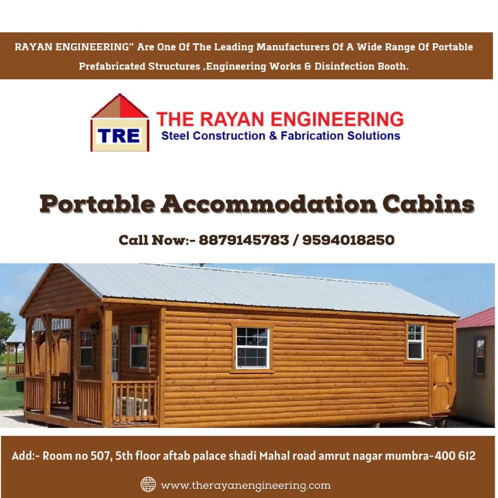 Portable Accommodation Cabins | The Rayan Engineering 